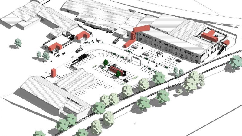 Containers, cafe and rooftop terrace plans approved for Newcastle business park