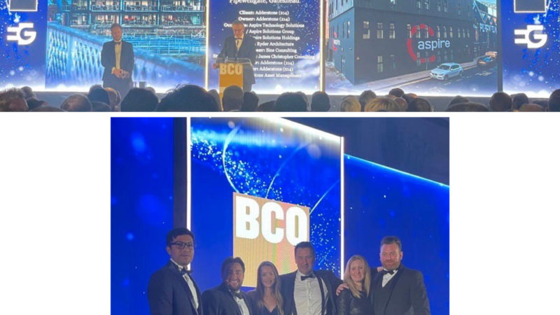 Pipewell Quay highly commended at BCO Awards 2022